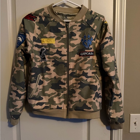 Rebel Athletic Jackets & Blazers - Cheer Athletics Camouflage Jacket Adult Small
